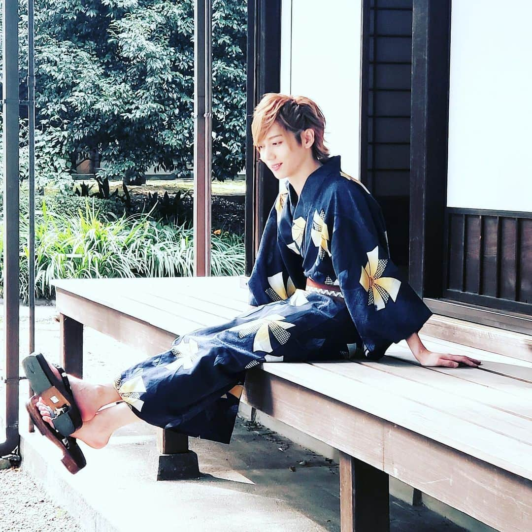 染谷俊之さんのインスタグラム写真 - (染谷俊之Instagram)「今日は浴衣の日でもあるらしいですよ☆  #染谷俊之 #浴衣の日」7月7日 13時54分 - someya_toshiyuki