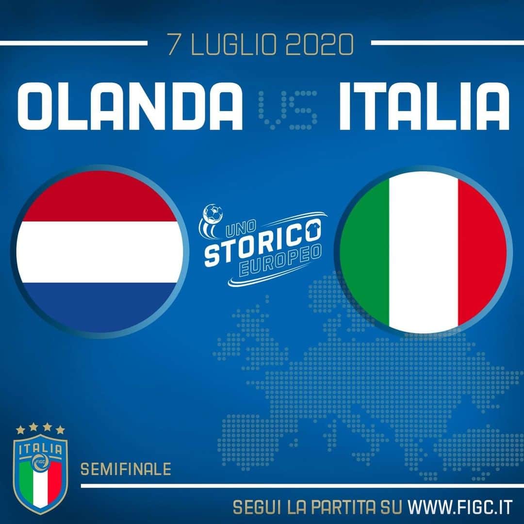 サッカーイタリア代表さんのインスタグラム写真 - (サッカーイタリア代表Instagram)「🇪🇺 #UnoStoricoEuropeo 🏆 ⚽️ Si è disputata #Olanda 🇳🇱 vs #Italia 🇮🇹, partita valida per l semifinali. 📺 Guarda gli #highlights della partita e scopri i protagonisti della sfida 👉🏻 Link in bio 👆🏻  #Azzurri #VivoAzzurro #OlaIta #Nazionale」7月7日 14時17分 - azzurri