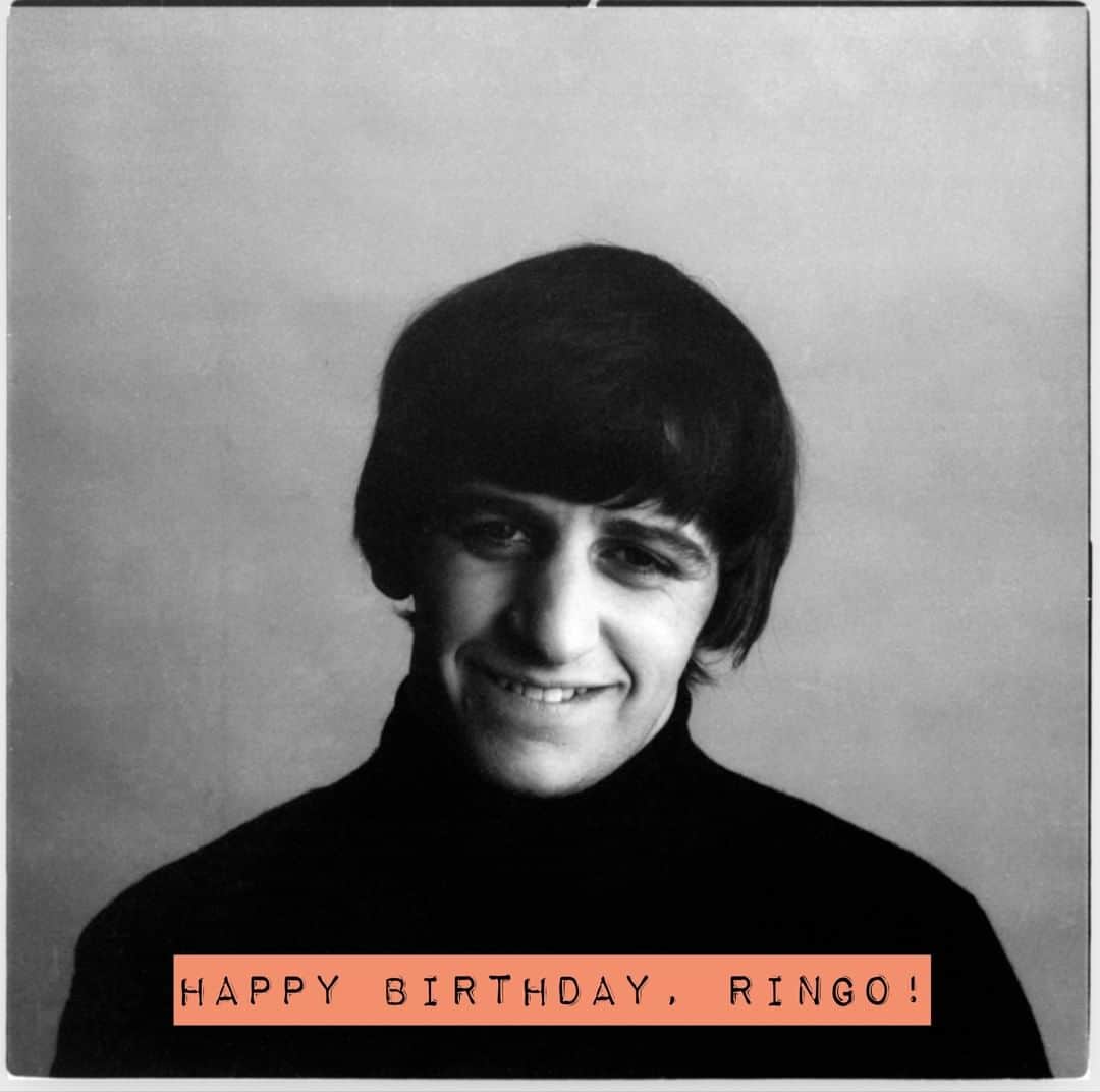 The Beatlesさんのインスタグラム写真 - (The BeatlesInstagram)「Happy Birthday, Ringo!」7月7日 17時01分 - thebeatles