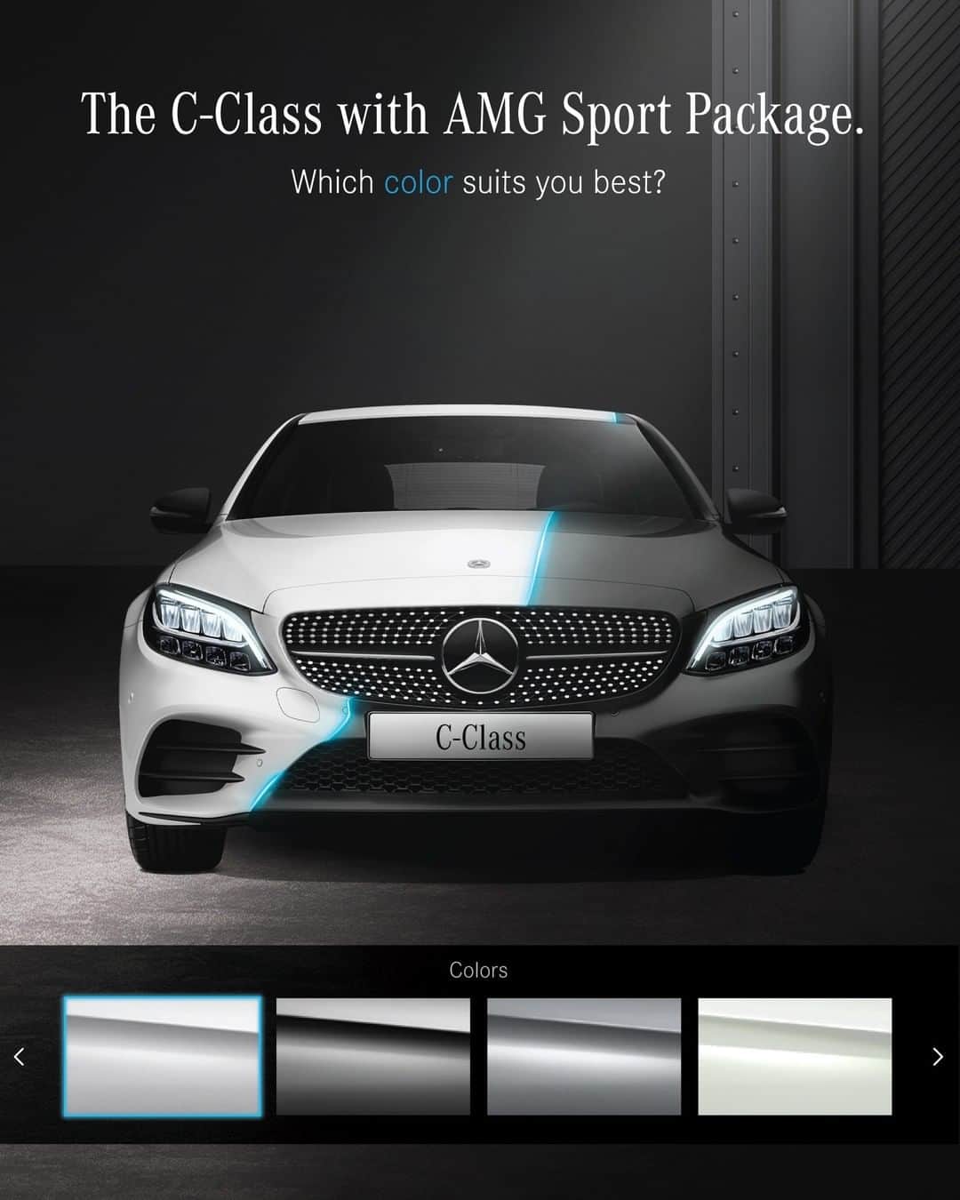 Mercedes-Benz Thailandさんのインスタグラム写真 - (Mercedes-Benz ThailandInstagram)「The C-Class with AMG Sport Package สีไหนที่บ่งบอกตัวตนของคุณได้ดีที่สุด  ปรับแต่งรถยนต์ในฝันของคุณได้ง่ายๆ ผ่านปลายนิ้วที่  https://www.mercedes-benz.co.th/C-ClassCarConfigurator   #MercedesBenz #CClass #AMGSportPackage #MercedesBenzThailand #LiveDistinctively  #EQPower #switchtoEQ #ElectricIntelligencebyMercedesBenz」7月7日 17時00分 - mercedesbenzthailand