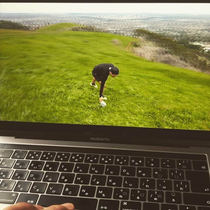 土井雪広のインスタグラム：「本日はランニングの動画撮影。足がパンパン…🤪🤪🤪ランニングスペシャリストの方は見ないでくださいねw 本日の業務終了。  #gcn #youtube #cycling #running」