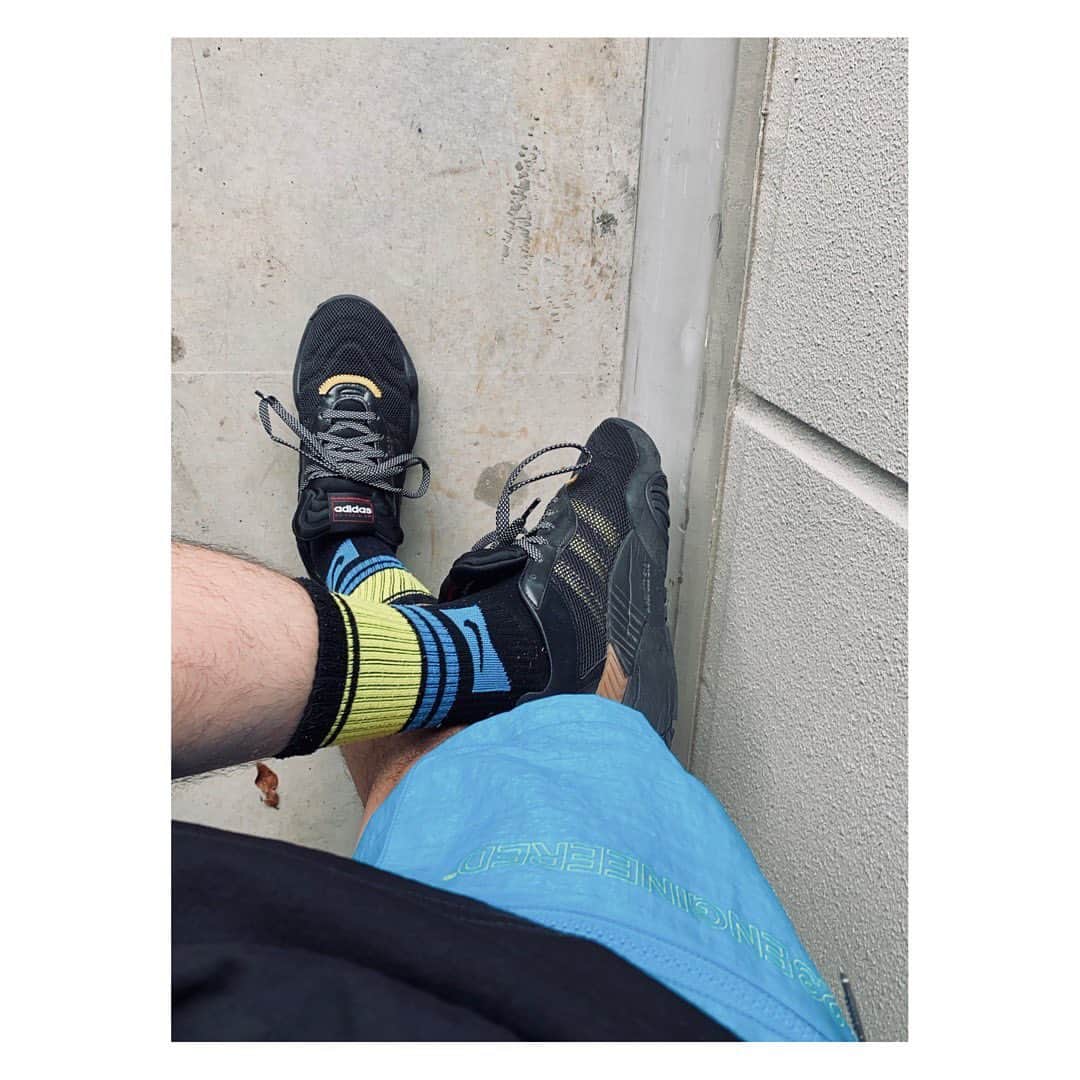 柏木作夢さんのインスタグラム写真 - (柏木作夢Instagram)「@alexanderwangny _Shoes @jumpman23 _Shorts  #kotd #kicks #alexanderwang #nike #addidas #sneakers #airjordan #wearing」7月7日 18時22分 - samukashiwagi
