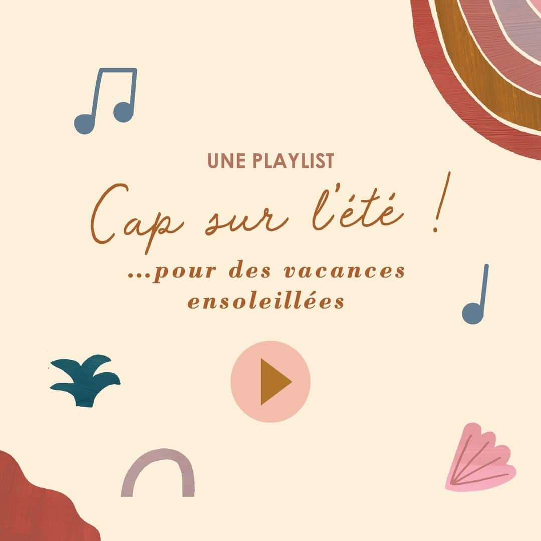 デプチオーさんのインスタグラム写真 - (デプチオーInstagram)「Cap sur l'été ! ☀️⁠ La playlist pour des vacances ensoleillées ! ⁠ Créée en partenariat avec @musicwork_agency 🎵⁠ ⁠ Quelles sont vos chansons préférées ?⁠ ⁠ #despetitshauts #despetitshautsaddict #nouvellecollection #printempsete2020 #bisouspaulette #playlist #lavieenplusjolie」7月7日 19時01分 - despetitshauts