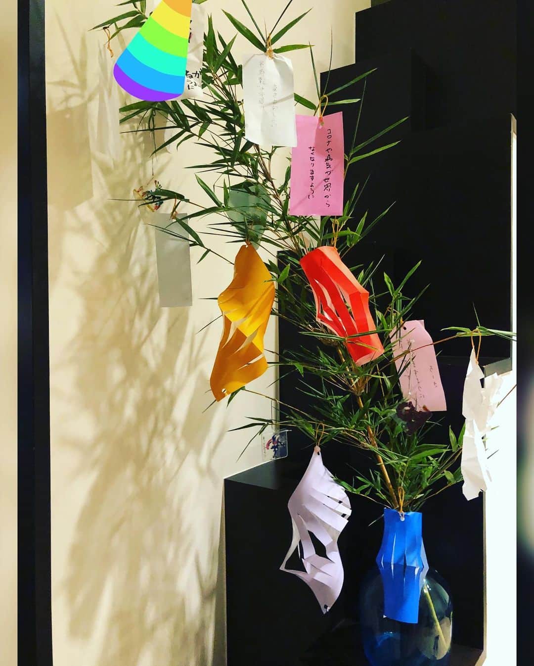 松井大輔さんのインスタグラム写真 - (松井大輔Instagram)「七夕🎋  九州の雨が早く止みますように。 コロナや病気が流行りませんように 世界が平和でありますように  #七夕 #七夕飾り #星に願いを #天空 #tanabata」7月7日 20時30分 - matsuidaisuke_official