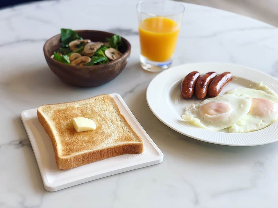 chayさんのインスタグラム写真 - (chayInstagram)「おはようございます🍳 今日も一日頑張りましょう☺️ #chayごはん」7月8日 6時47分 - chay1023_official