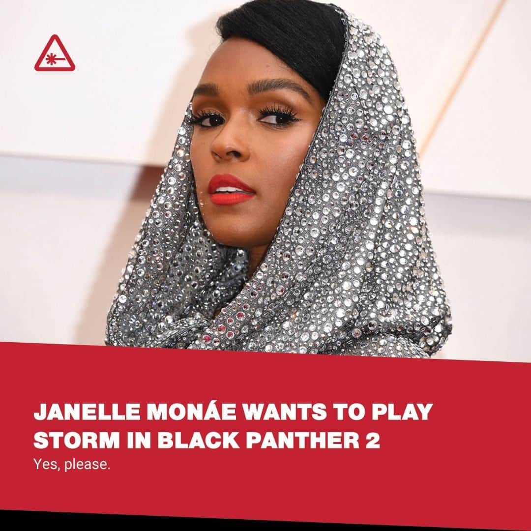 クリス・ハードウィックさんのインスタグラム写真 - (クリス・ハードウィックInstagram)「Janelle Monáe has her sights set on the kingdom of Wakanda in Black Panther 2 and playing one of Marvel’s most iconic female heroes.⁠ link in bio」7月8日 8時01分 - nerdist