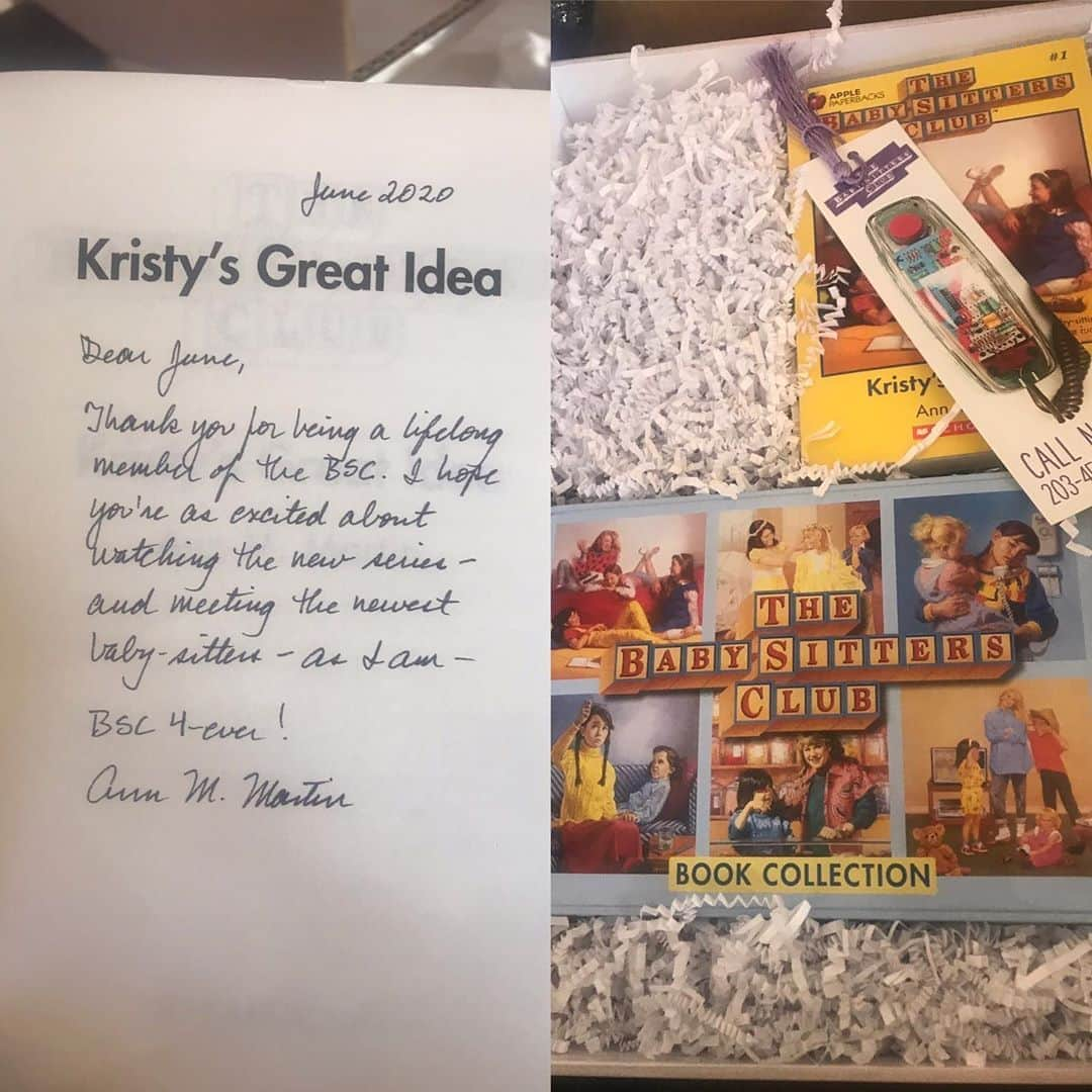 ジューン・ダイアン・ラファエルさんのインスタグラム写真 - (ジューン・ダイアン・ラファエルInstagram)「I’m crying. I was so desperate to be a Claudia but was always such a Kristy.  My girls are on @netflix now.」7月7日 23時21分 - junediane