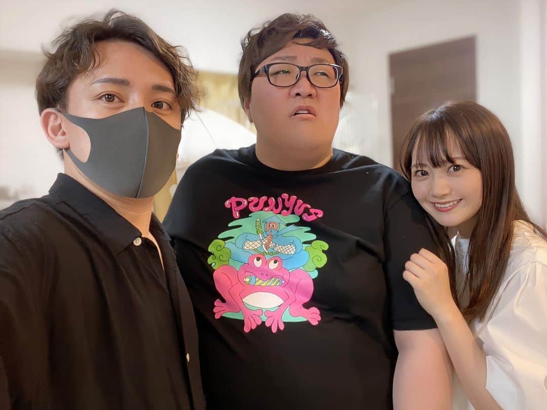 カブキンのインスタグラム：「カブデカしょこ  @dekakin  @shoko_hamada   #婚活  #婚活YouTuber #新婚  #新婚YouTuber  #肥満  #肥満YouTuber」