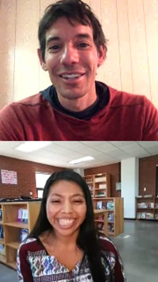 アレックス・オノルドのインスタグラム：「Lidia Oxí from Asociación MAIA joined me to talk about their work educating indigenous girls in Guatemala.」