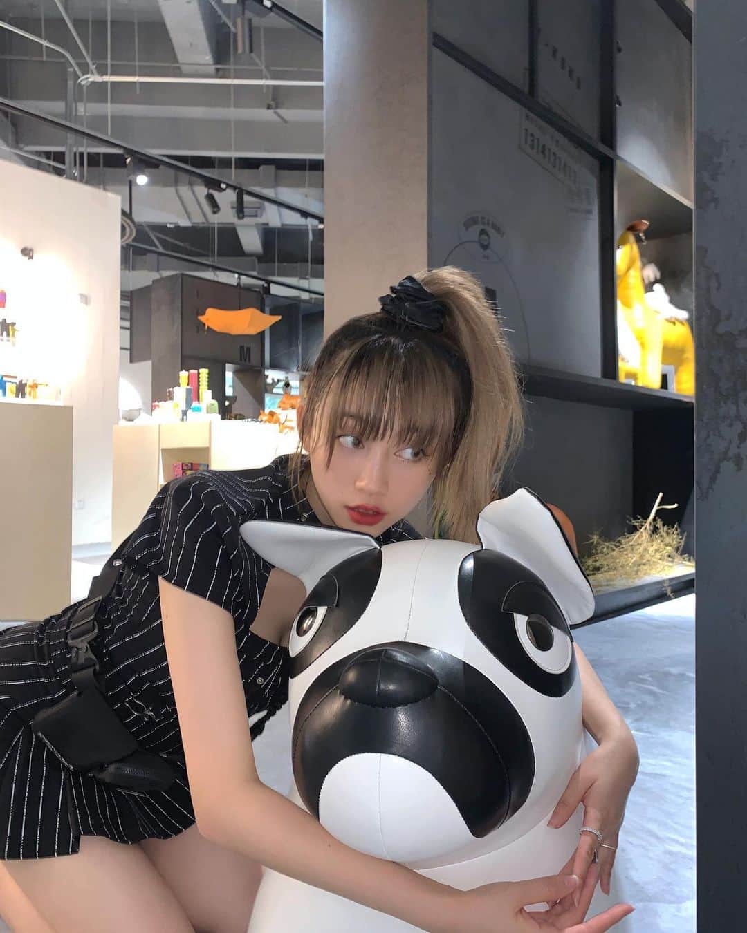 チン・インヒのインスタグラム：「🐶」