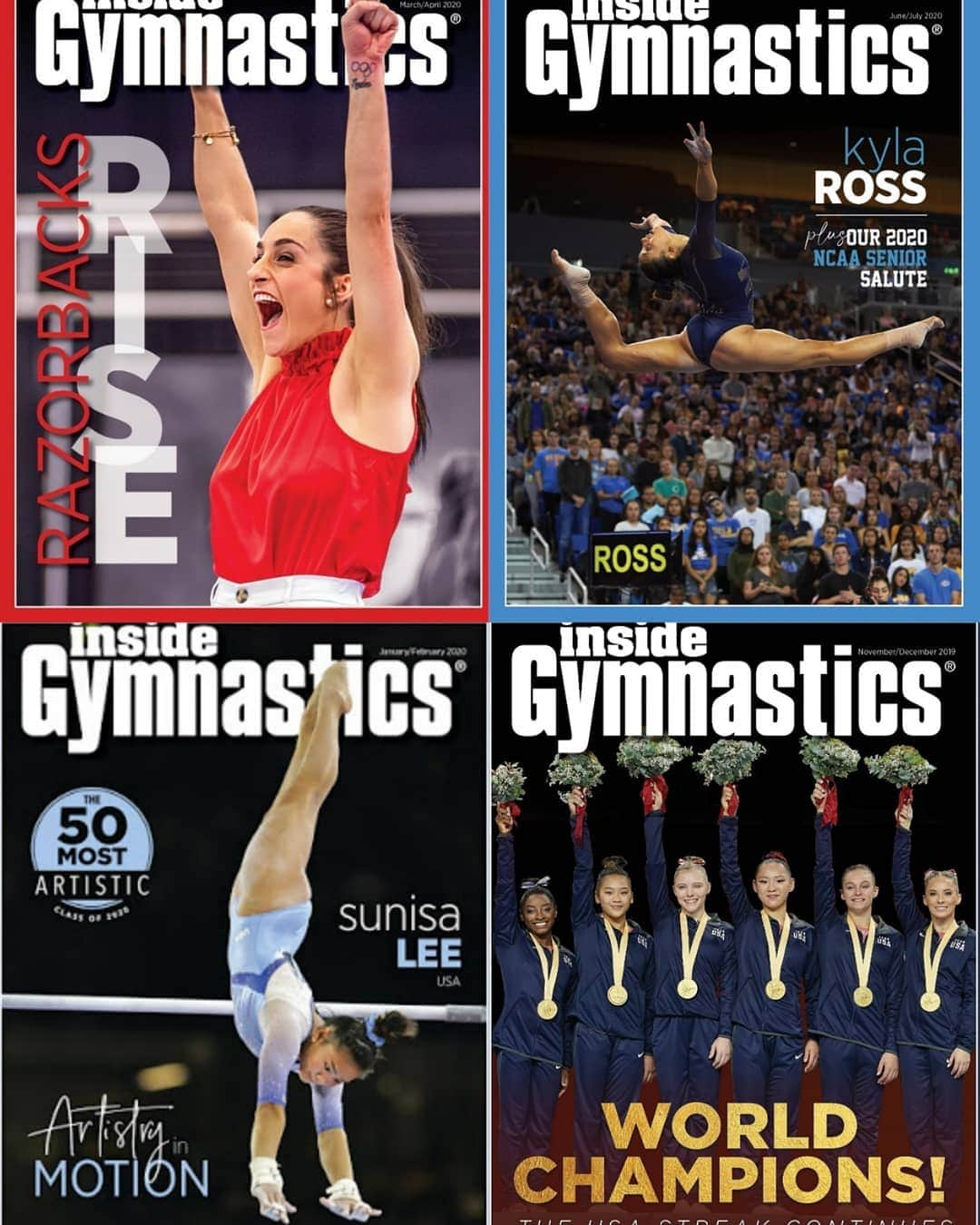 Inside Gymnasticsさんのインスタグラム写真 - (Inside GymnasticsInstagram)「🌻🌼❤ Stock up on back issues & subscribe today!!! Link in bio or www.shopinsidenation.com and use code INSIDER at checkout for 15% off everything!!! Summertime Savings!!!  #insidegymnastics #magazine #bettertogether #gymnast #gymnastics #athletes #superstars #champions #shine #soar #inspiration #determination #power #resilience」7月8日 2時43分 - insidegym