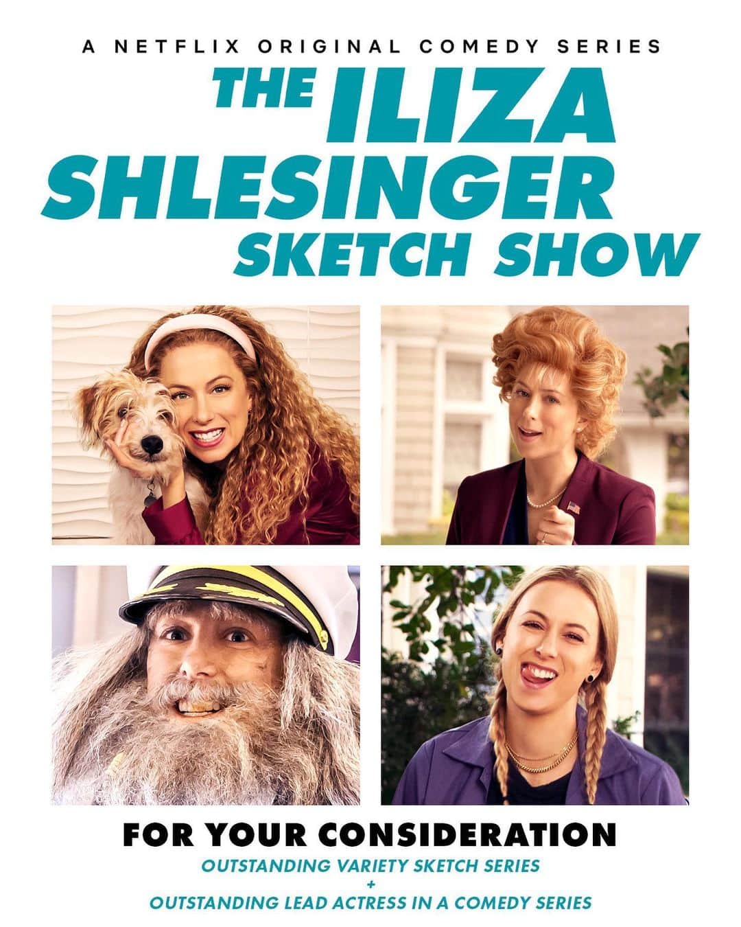 イリザ・シュレシンガーさんのインスタグラム写真 - (イリザ・シュレシンガーInstagram)「#FYC: #TheIlizaShlesingerSketchShow for Oustanding Variety Sketch Series and me for Outstanding Lead Actress in a Comedy Series ❤️ #Emmys @TelevisionAcad @netflixisajoke」7月8日 3時44分 - ilizas