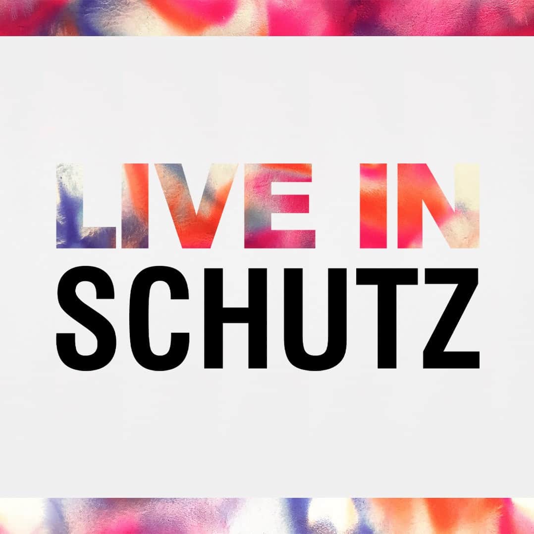 Schutzのインスタグラム：「LIVE IN SCHUTZ - TIE DYE EDITION ❤️ #liveinschutz #newin」