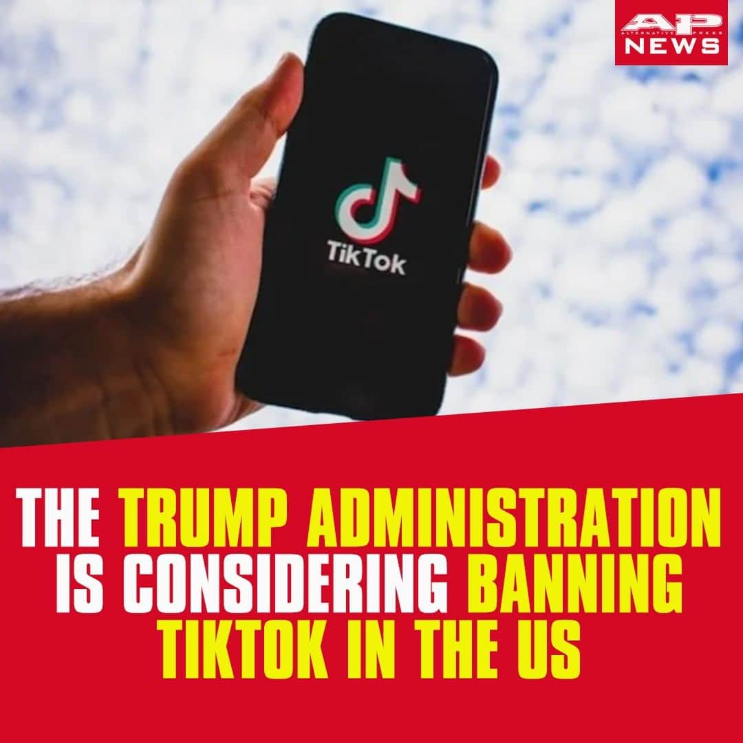 Alternative Pressさんのインスタグラム写真 - (Alternative PressInstagram)「President Trump’s (@realdonaldtrump) Administration is considering banning @tiktok in the U.S. over security and privacy concerns⁠ LINK IN BIO⁠ .⁠ .⁠ .⁠ #presidenttrump #donaldtrump #trumpadministration #tiktok #alternativepress #altpress」7月8日 4時30分 - altpress