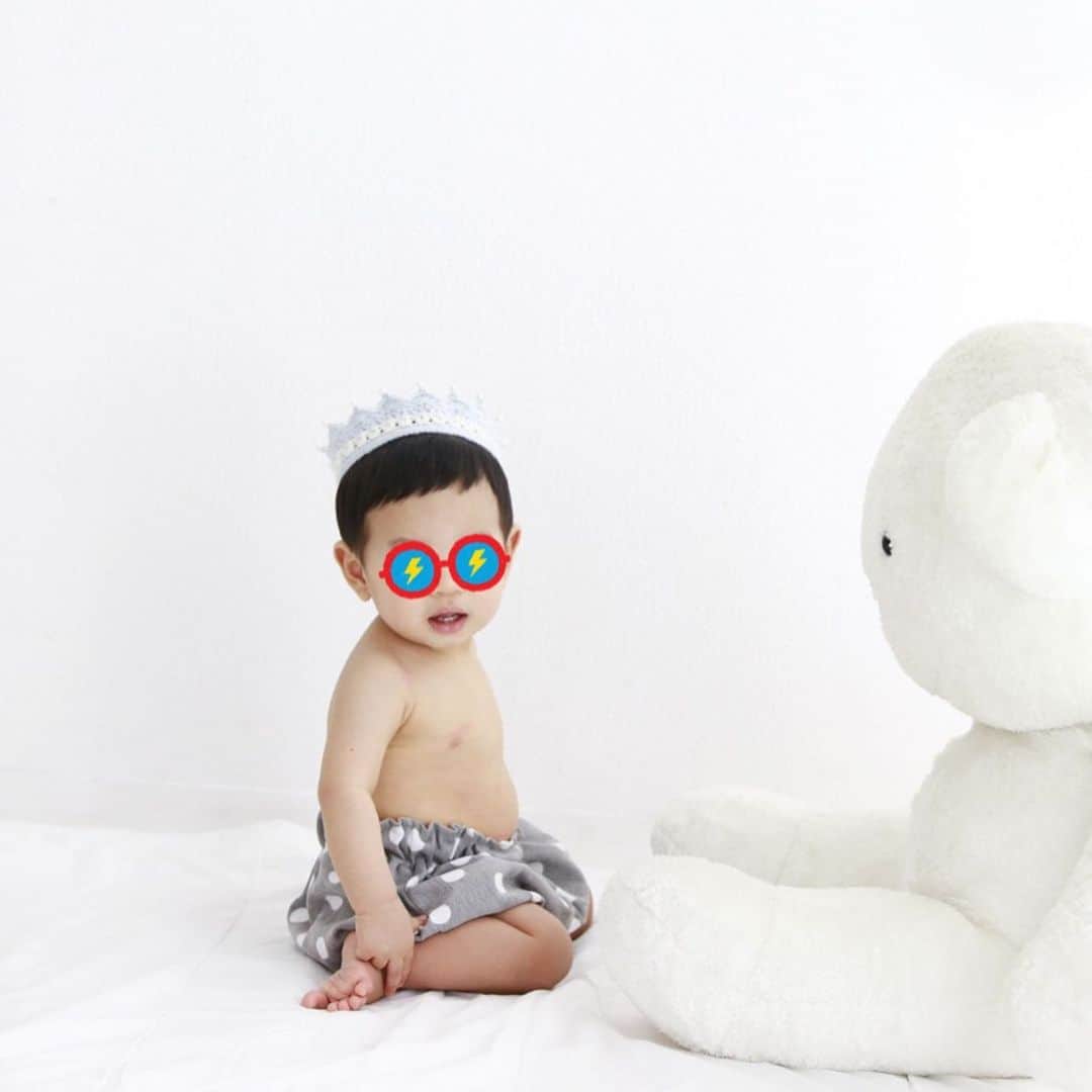 星村麻衣さんのインスタグラム写真 - (星村麻衣Instagram)「2020.07.08  🎂Happy 1st birthday🎂  元気に育ってくれて、 そしていつもたくさんの笑顔をありがとう♡ #baby  #babystagram  #firstbirthday  #1歳誕生日」7月8日 17時38分 - hoshimuramai