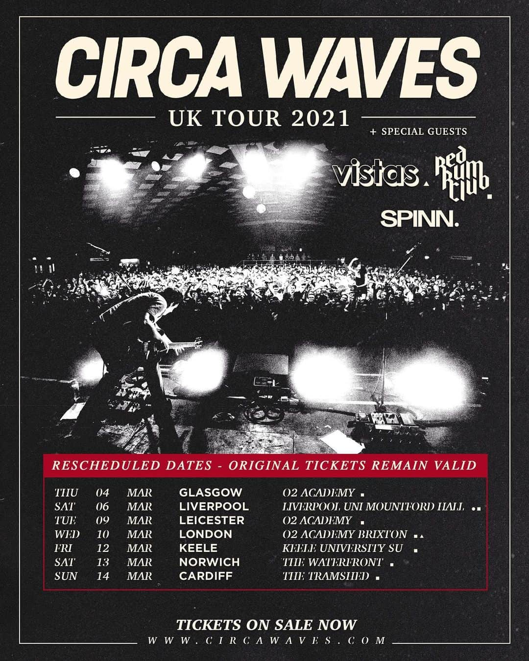 サーカ・ウェーヴスさんのインスタグラム写真 - (サーカ・ウェーヴスInstagram)「We will play these shows if it’s the last thing we do!!! We have been told we have to move the gigs to March. We are really disappointed that we can’t play for you this year but safety is obviously the most important thing.  It’s mad to release an album in March and not get to play the songs till a whole year later, but just think how much it’s gunna fuckin go off. Hold onto your tickets. These will undoubtedly be the most ridiculous circa waves shows ever. I for one can’t fucking wait!!! Kieran」7月8日 17時05分 - circawaves