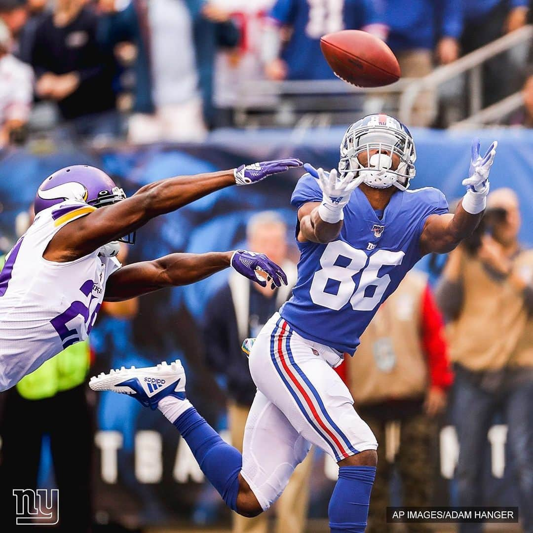 New York Giantsさんのインスタグラム写真 - (New York GiantsInstagram)「First TD connection by these two 😍 #TDTuesday」7月8日 8時37分 - nygiants