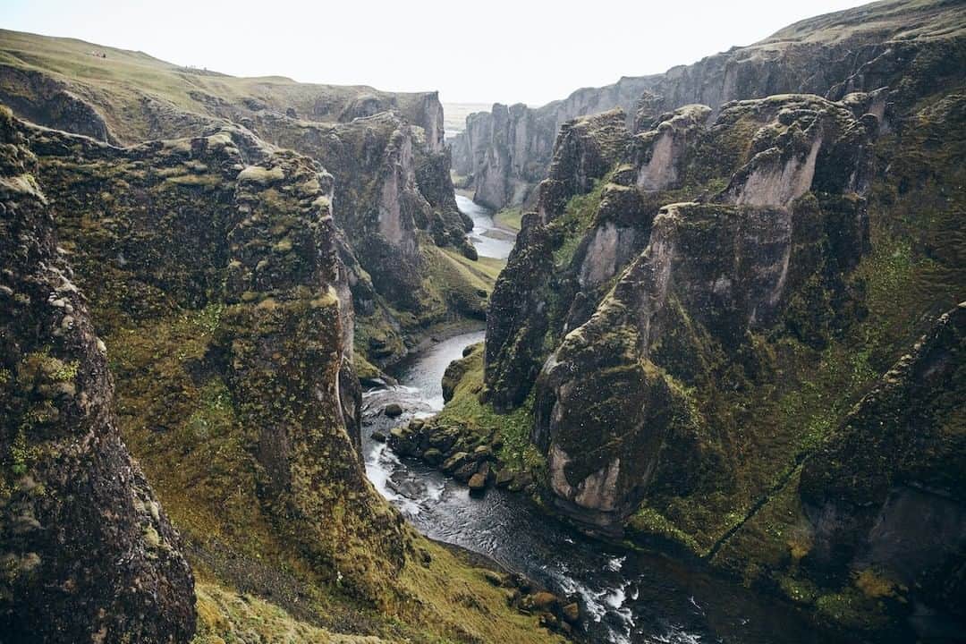National Geographic Travelさんのインスタグラム写真 - (National Geographic TravelInstagram)「Photo by Matt Borowick @mborowick  The Fjaðrárgljúfur canyon, dating back over two million years, was created by erosion from water and glaciers moving through the rocks. It is located in southeastern Iceland near the town of Kirkjubæjarklaustur, just off Route 1. The hike up to a viewing platform is quite easy, with safety measures in place and clearly marked paths. If you are traveling through the southern coast, I highly recommend a stop.  Follow @mborowick for more pictures like this. #iceland #mountains #travel #nature #explore」7月8日 9時04分 - natgeotravel