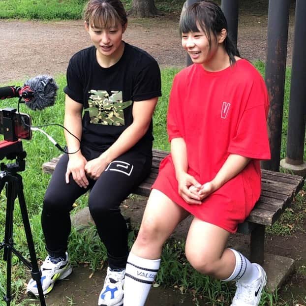 のインスタグラム：「with @ayaka_zombie  #onechampionship  #youtube」