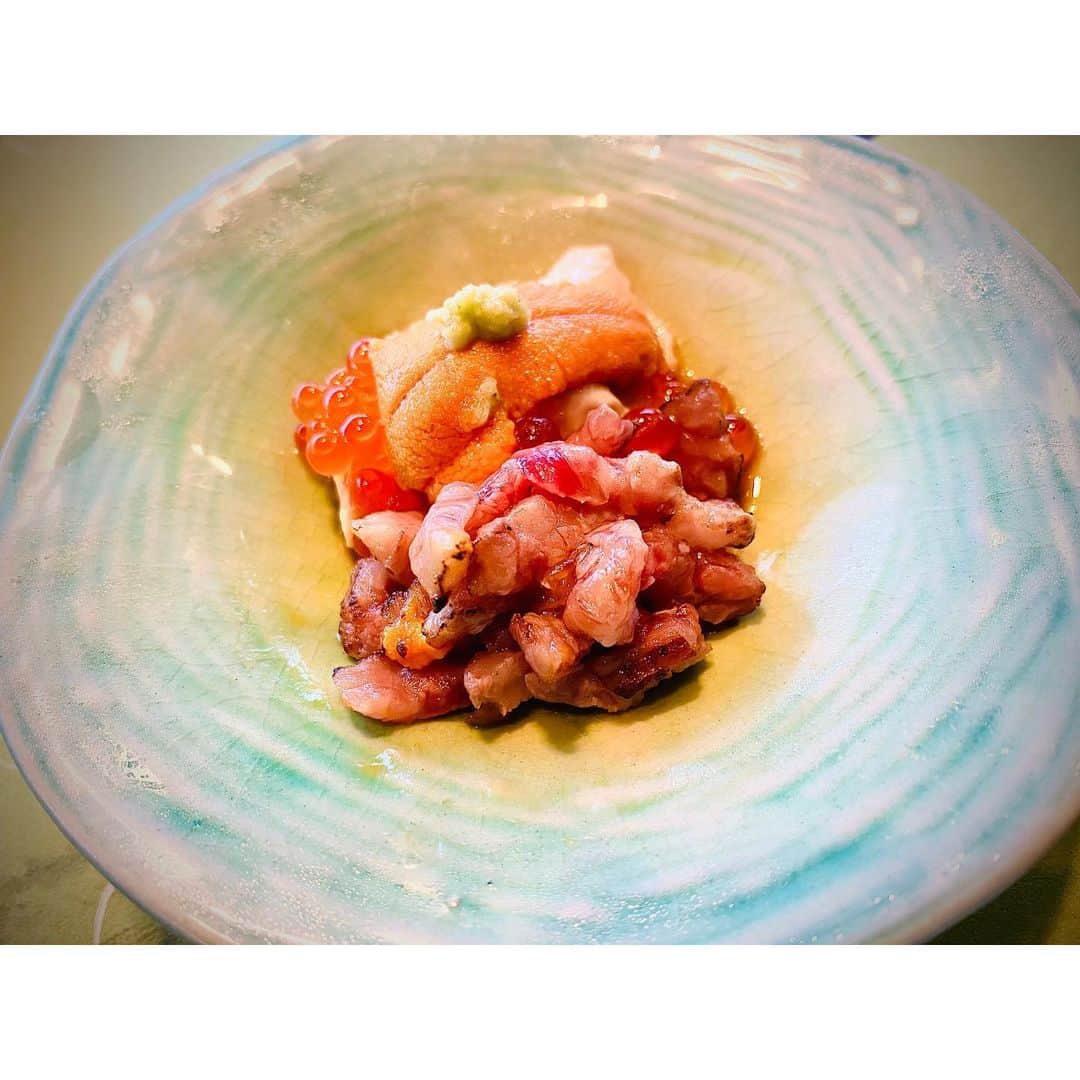 寺下智香（プロボウラー）のインスタグラム：「うにく🍖💕  #うにく #ステーキハウス膳 #贅沢 #この組み合わせ好き」