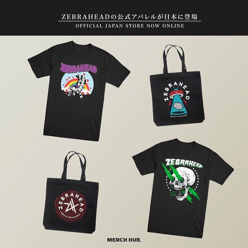 Zebraheadさんのインスタグラム写真 - (ZebraheadInstagram)「Check out our Japanese Merch store!  新商品！ Zebraheadの公式アパレルが日本に登場！  http://www.merchhub.jp/artist/zebrahead #Zebrahead #braininvaders #mfzb #merch」7月8日 13時32分 - zebraheadofficial
