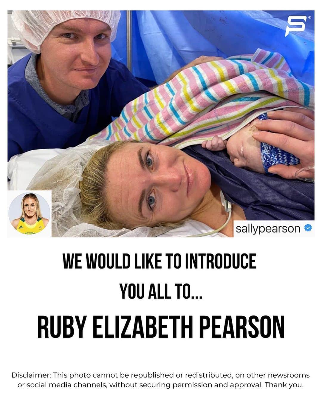 サリー・ピアソンさんのインスタグラム写真 - (サリー・ピアソンInstagram)「08.07.2020 ❤️ Ruby Elizabeth Pearson」7月8日 15時31分 - sallypearson