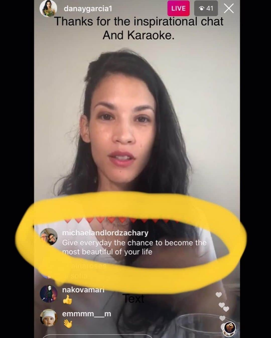 ダナイ・ガルシアさんのインスタグラム写真 - (ダナイ・ガルシアInstagram)「Another fun IG-LIVE. Today we talked about the things we can’t control and how to be in control of the situation.  Thank you for the love always. 💝🍀 There is nothing more inspiring than being part of the solution. 👊🏻🌍👑#queen #thisishappening @tihproductions #herewego #luz #light #funtimes #growth #besos #danaygarcia #gratitude #blessed #muchasgracias #tv #amc  Never forget the magic 👊🏻👑」7月9日 1時33分 - danaygarcia1