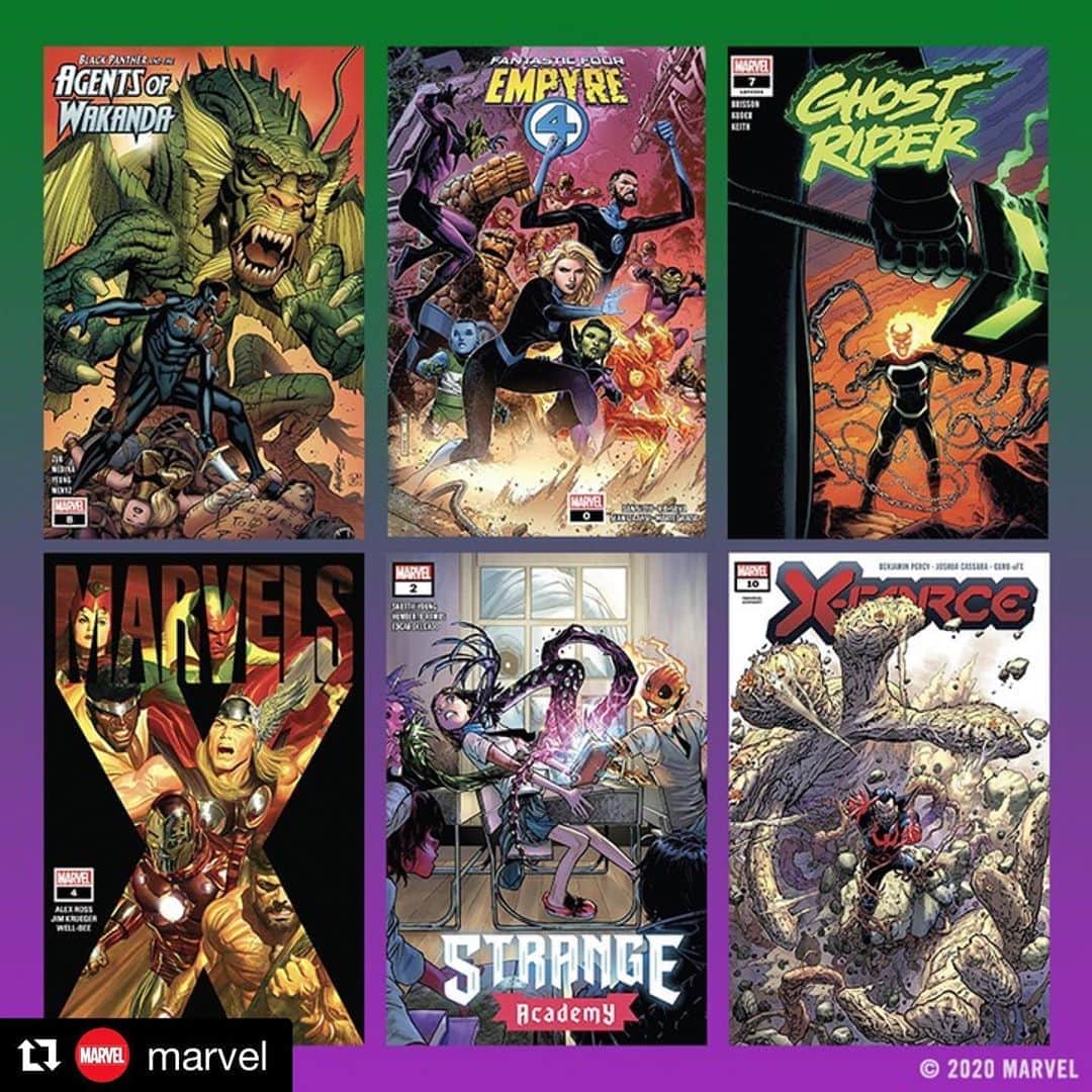 RB Silvaのインスタグラム：「#Repost @marvel  ・・・ New comics, just for you. 📚 What are you reading? #NCBD」