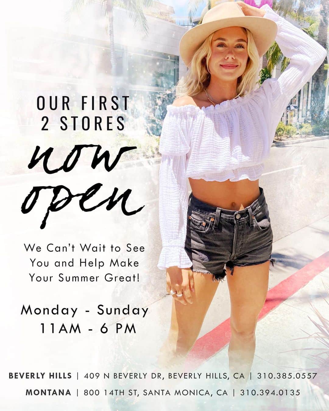 ブルーライフのインスタグラム：「WE’RE OPEN 💫💕 and taking all the safety measures to ensure a safe and healthy welcome back 🦋 we’ve missed you!! Beverly Hills and Montana locations are now open 11am-6pm. Stay tuned for more openings coming soon 💙 #shopplanetblue」