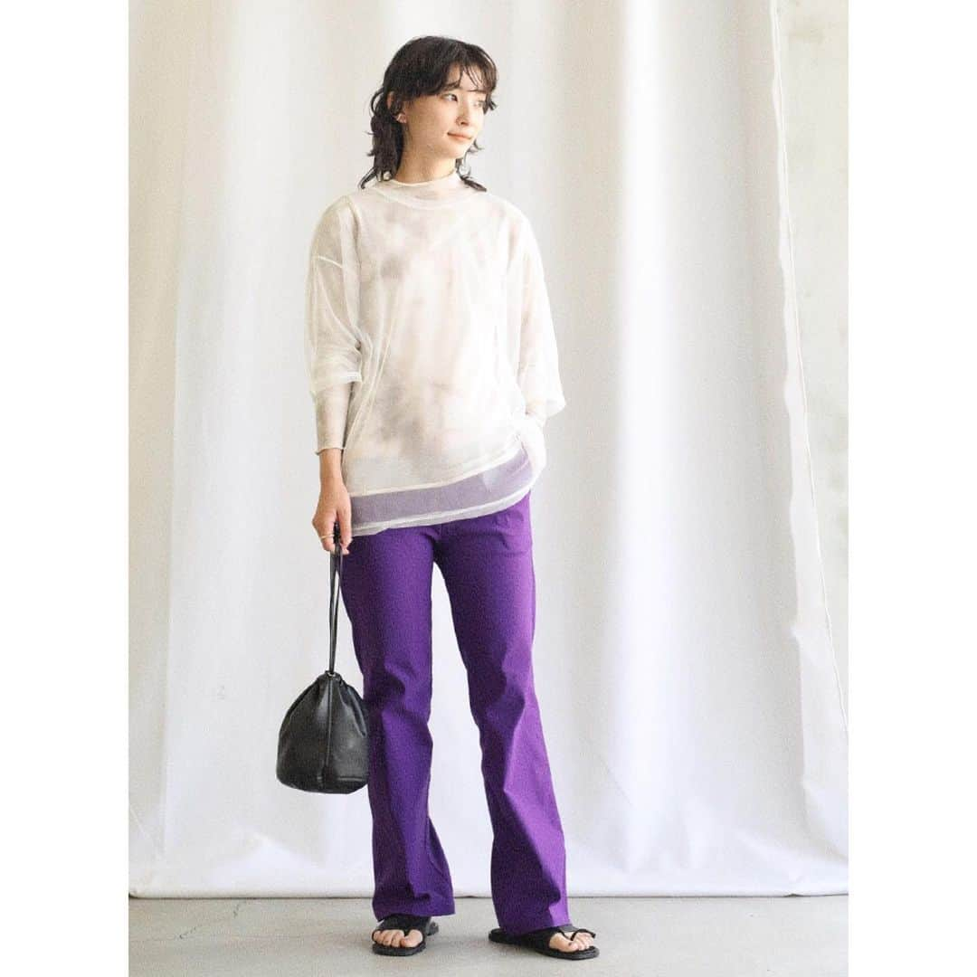 moca さんのインスタグラム写真 - (moca Instagram)「. 【new arrivals】 . 7/9(thu)18:00～ . no.10008757 MESH OVER TOPS 4100yen +tax off white/beige/black . #selectmoca」7月8日 18時25分 - selectmoca