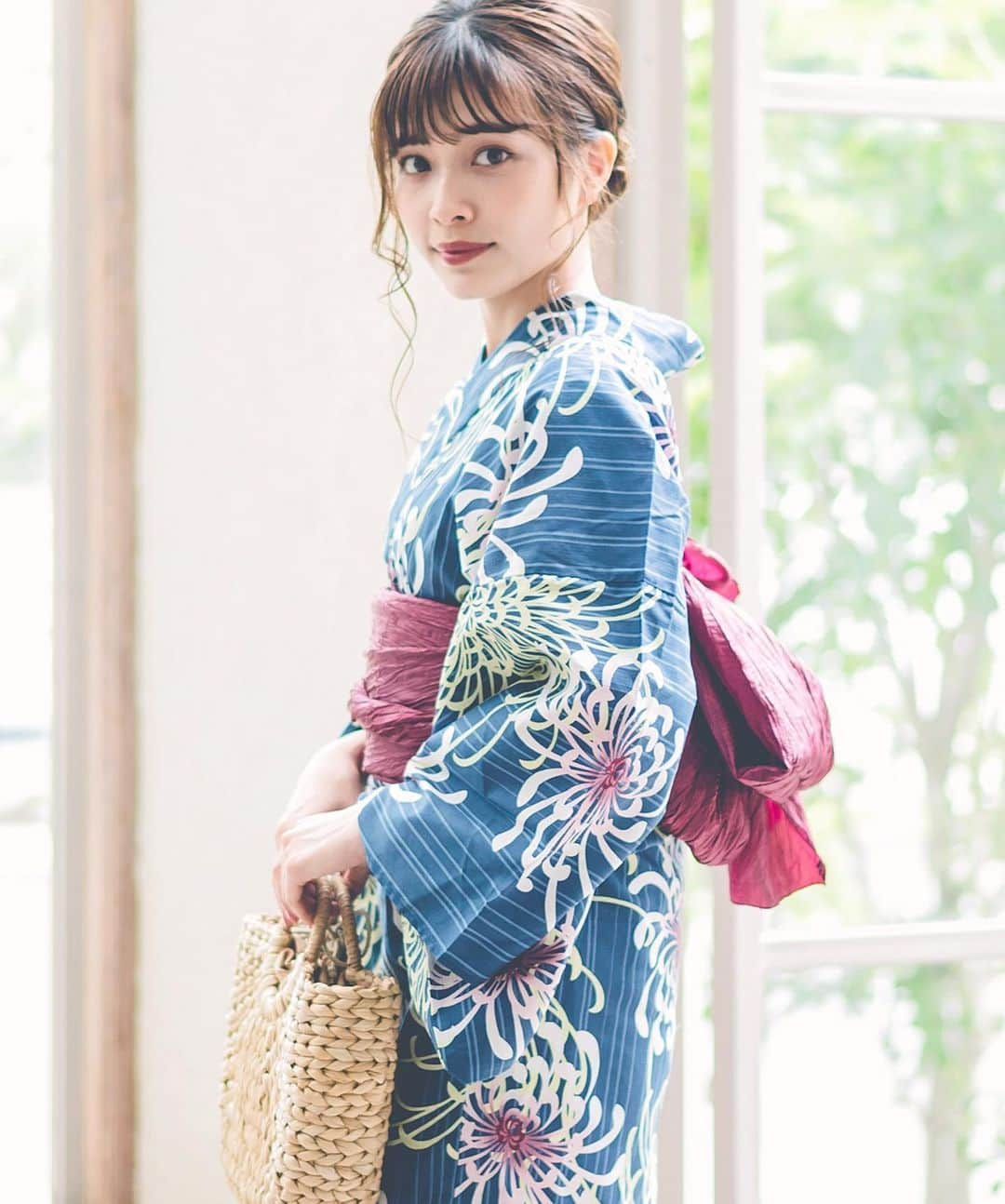 Ditaさんのインスタグラム写真 - (DitaInstagram)「2019年の復刻柄シリーズで1番人気✧  ¥16,280⇒¥14,652(税込み)  只今、お買い物マラソンTIME SALE 中です！✨  . .  (タグ付けは楽天市場店)  .  .   #おうちで夏キブン  #ditayukata #fashion #hairmake #hair #japan #summer #日本 #ヘア  #和服 #ゆかた #yukata #夏 #shooting #可愛い #ootd #유카타 #kawaii #model #和  #着物 #instagood #京都 #TagsForLikes #kimono #花火 #shopping」7月8日 18時59分 - dita_official