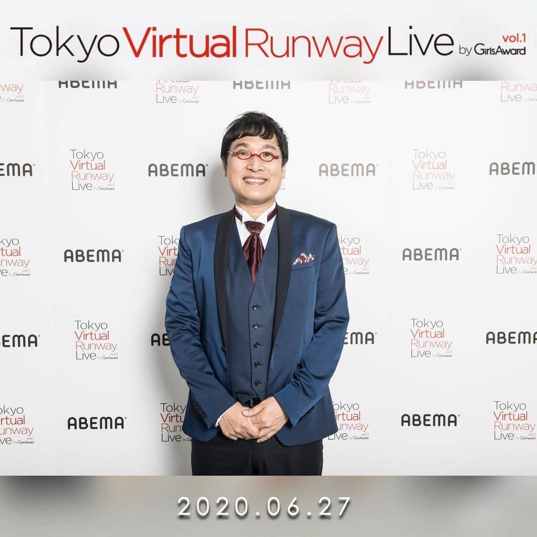 ガールズアワードのインスタグラム：「#史上初のCGファッションショー﻿ ＼ Tokyo Virtual Runway Live by #GirlsAward ／ ﻿ ﻿ 特別に舞台裏ショットを公開🎬✨﻿ ﻿ 💜MC💜 ﻿ #山里亮太 #南海キャンディーズ  #宇垣美里﻿ ﻿ #TokyoVirtualRunwayLive﻿ #TokyoVirtualRunwayLivebyGirlsAward﻿ #アベマでCGランウェイ﻿ #アベマ﻿ #ガルアワ」