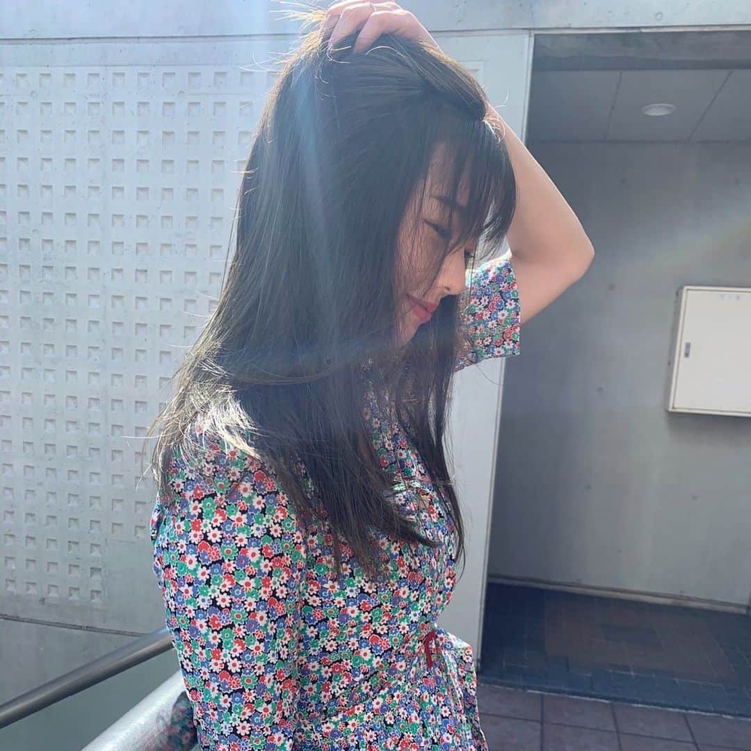 松本さゆきのインスタグラム：「#オリーブ この色にしてから好評でございます😋 @chanstagram1117」