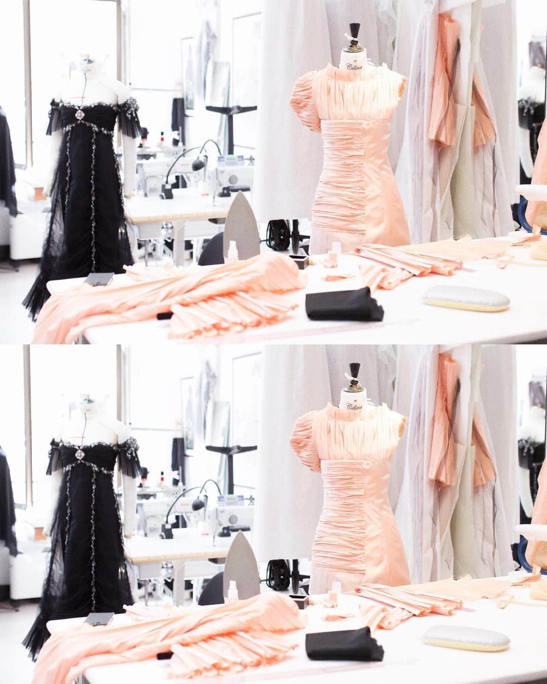 Carin Olssonさんのインスタグラム写真 - (Carin OlssonInstagram)「More memories from previous haute couture weeks: that time I was invited into the @chanelofficial atelier to see the making of these beautiful haute couture garments before they walked the runway. An experience I’ll never forget 🤍 #chanelhautecouture」7月8日 19時55分 - parisinfourmonths