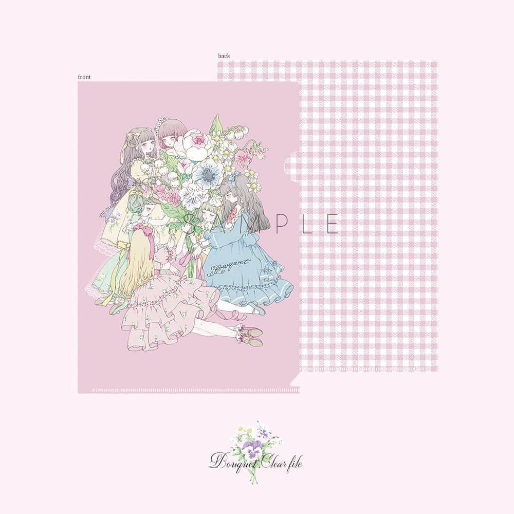 今井キラのインスタグラム：「𝑁𝑒𝑤﻿ クリアファイル﻿ Bouquet﻿ A4サイズ﻿ ﻿ Little Fruitのアイテムは﻿ イベント終了後にWebStoreに入荷します﻿ ﻿ 🅔🅥🅔🅝🅣﻿ Little Fruit﻿ 2020.7/10-7/22﻿ FEWMANY 新宿マルイアネックス店﻿ ﻿ ＊7/10-12は事前予約制。詳細はHPをご覧下さい。﻿ ﻿ #kiraimai #littlefruit」