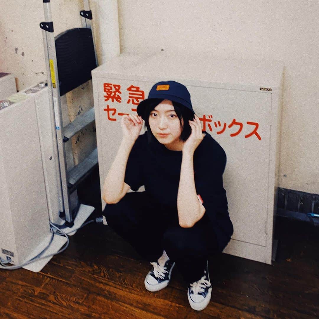 太田夢莉さんのインスタグラム写真 - (太田夢莉Instagram)「  新しいバケハをゲットじゃ🐕  #buckethat #universaloverall  @universaloverall_jp 」7月8日 20時57分 - yustagram12