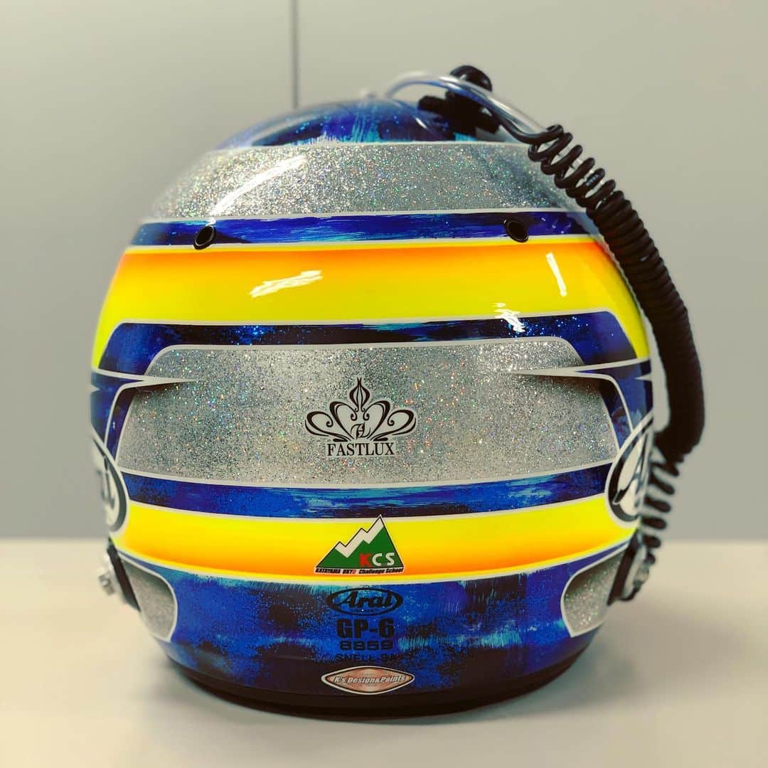 千代勝正さんのインスタグラム写真 - (千代勝正Instagram)「New helmet for 2020 #supergt   @araihelmet.ltd  @fastlux_takatsu  K's Design&Paints @monocolle Fm-V visor  #KTEL #KRS radio」7月8日 20時59分 - chiyokatsumasa