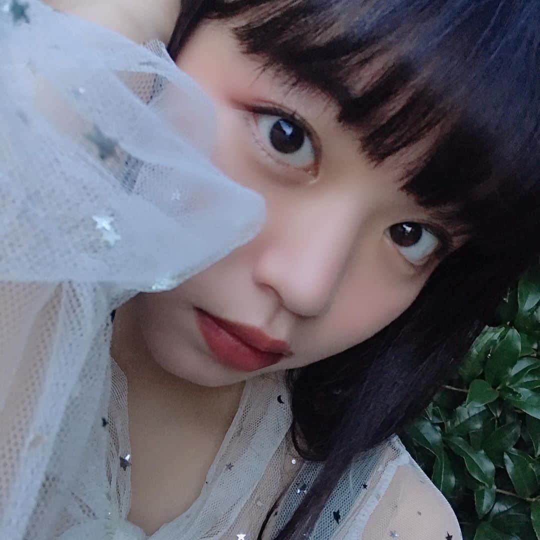 吉田万葉のインスタグラム：「いつもと違うメイク🤎🦒 どうかな〜？☺︎  #jk #sjk #メイク #ファッション #Instagram」