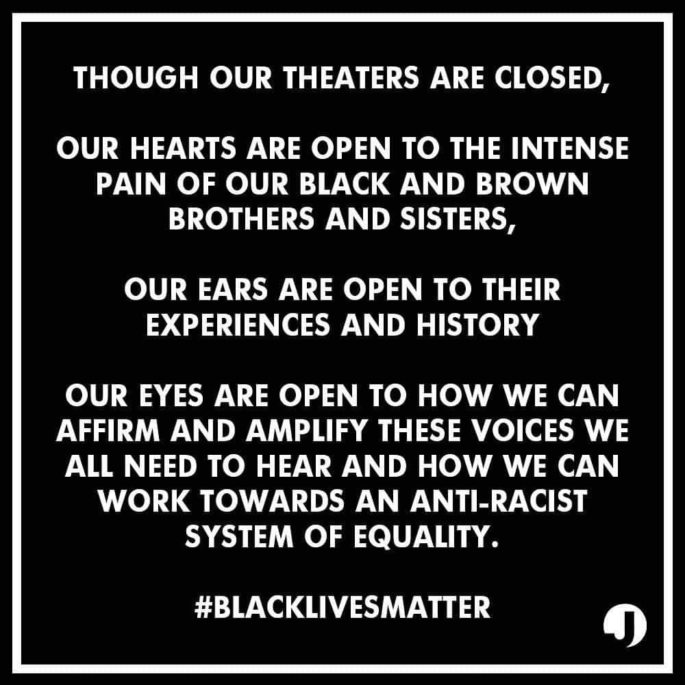 マーシャ・ゲイ・ハーデンのインスタグラム：「I love this post.  Thx @jordan_roth and @Jujamcyn! The world of people who create stories may not b treading the boards, or pointing the camera- but they r not silent.  United with fierce love, hope, and change.」