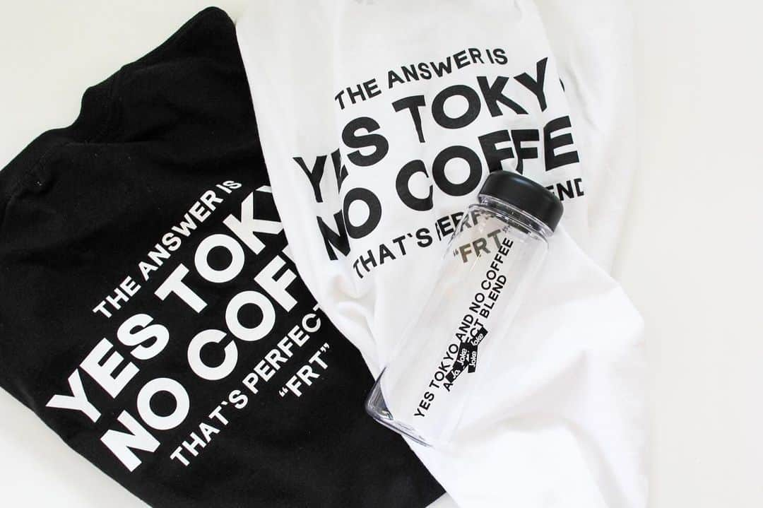 YES TOKYOさんのインスタグラム写真 - (YES TOKYOInstagram)「YES TOKYO×NO COFFEE﻿ Collaboration collection﻿ ﻿ Saturday pm12:00 ON SALE!!﻿ ﻿ ﻿ ■YES TOKYO × NO COFFEE LIMITED TEE﻿ ﻿ ・COLOR：WHITE/BLACK﻿ ﻿ ■YES TOKYO × NO COFFEE LIMITED BOTTLE﻿ ﻿ ・COLOR：CLEAR×BLACK﻿ ﻿ ﻿ ﻿ 先日から商品に関するお問い合わせを多数いただき、 誠にありがとうございます☺︎﻿ ﻿ ﻿ コラボレーションアイテムの販売は、﻿ YES TOKYOのみでの販売となります。﻿ （※NO COFFEEでの販売はございませんのでご注意ください）  ﻿ @yestokyo﻿ #yestokyo #nocoffee #tokyo #fukuoka #trunkhotel #coffee ﻿ #東京 #福岡 #中目黒 #二子玉川」7月9日 12時09分 - yestokyo