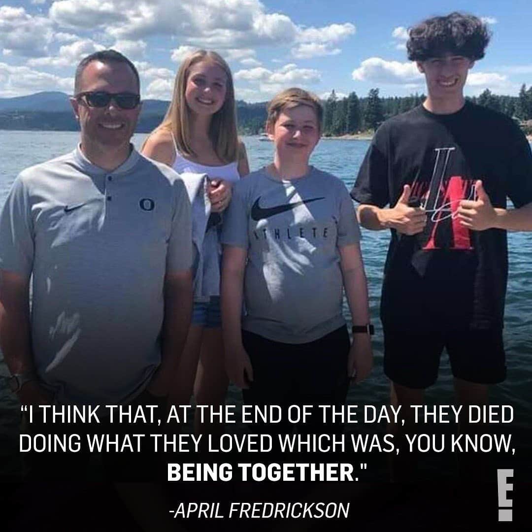 E! Onlineさんのインスタグラム写真 - (E! OnlineInstagram)「Professional golfer Sean Fredrickson and his 3 children were among the 8 lives lost in a tragic plane crash in Idaho over the weekend. 💔 The full story is at the link in our bio. (📷: Facebook)」7月9日 3時30分 - enews