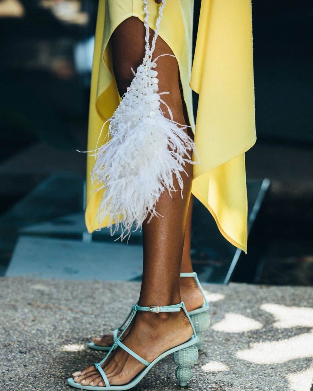 のインスタグラム：「Add a little effortless flare to your summer look. Find your new favorite wristlet, bag, and more on FredSegal.com ✨⁠⠀ ⁠⠀ #cultgaia #wristlet Dory Feather Wristlet」