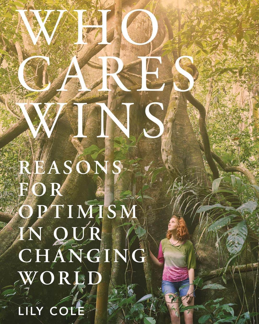 リリー・コールのインスタグラム：「Excited to tell you that my book on environmental solutions is being published in the US by Rizzoli ~ out 11th August ~ it has a different cover, the same text, plus a 32 page fold of colour photographs I helped curate ~ capturing different experiences I write about in the book & also some as yet unpublished images taken by myself & my mum (swipe for a sneak peak!) .. Link in my bio if you fancy pre-ordering a copy... will be oh so very grateful 💚 .. Cover image by Venetia Dearden, photographed in the Amazon on a trip exploring wild rubber. Second image taken by my mother, early moments of activism 😂 third image shot by Hazel Thompson on a trip to Ghana to visit the women communities who make Shea Butter from the Shea Nut Tree.」