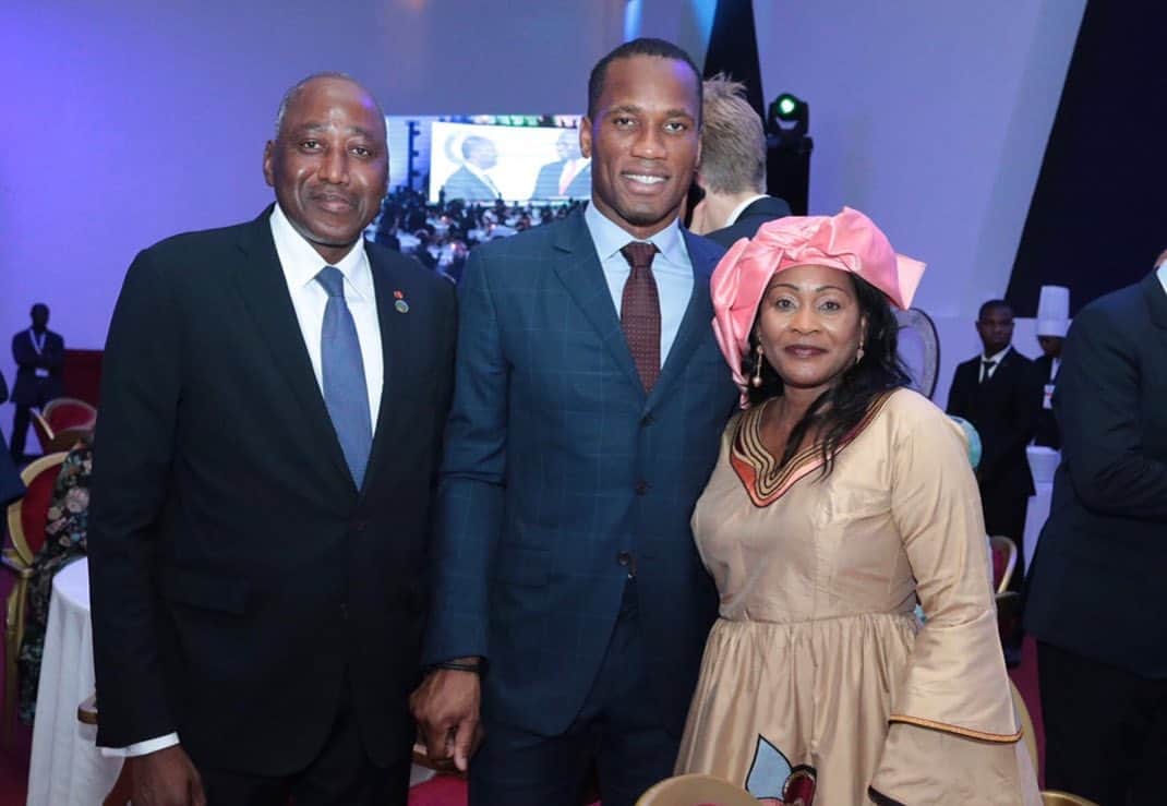 ディディエ・ドログバのインスタグラム：「Toutes mes condoléances à la famille Gon Coulibaly 🇨🇮🙏🏾」