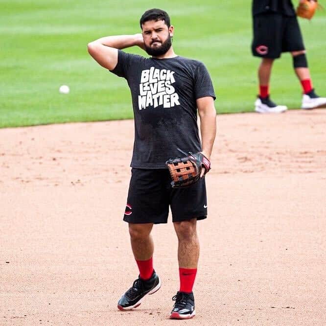 MLBさんのインスタグラム写真 - (MLBInstagram)「The message is loud and clear at Reds camp. #BlackLivesMatter」7月9日 5時29分 - mlb