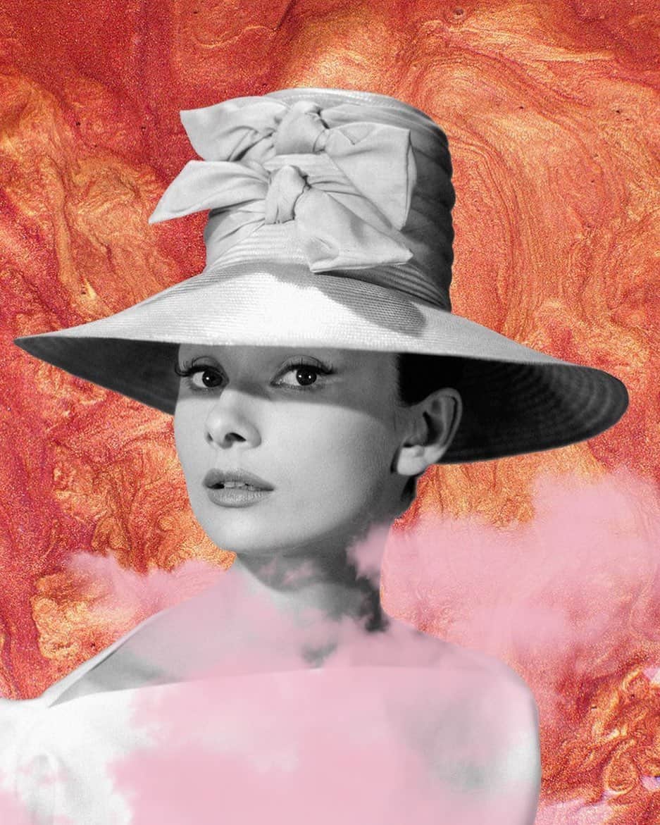 Vogue Españaさんのインスタグラム写真 - (Vogue EspañaInstagram)「En 1957 Givenchy debutó el perfume L'Interdit, inspirado por Audrey Hepburn, que la actriz usó hasta el día de su muerte. En 2018, la casa francesa lanzaba una nueva edición de la fragancia. Pero, ¿huele igual? 💕 {🔝La historia completa en el link de la biografía}. ▪️Collage: @oscargermade」7月9日 5時42分 - voguespain