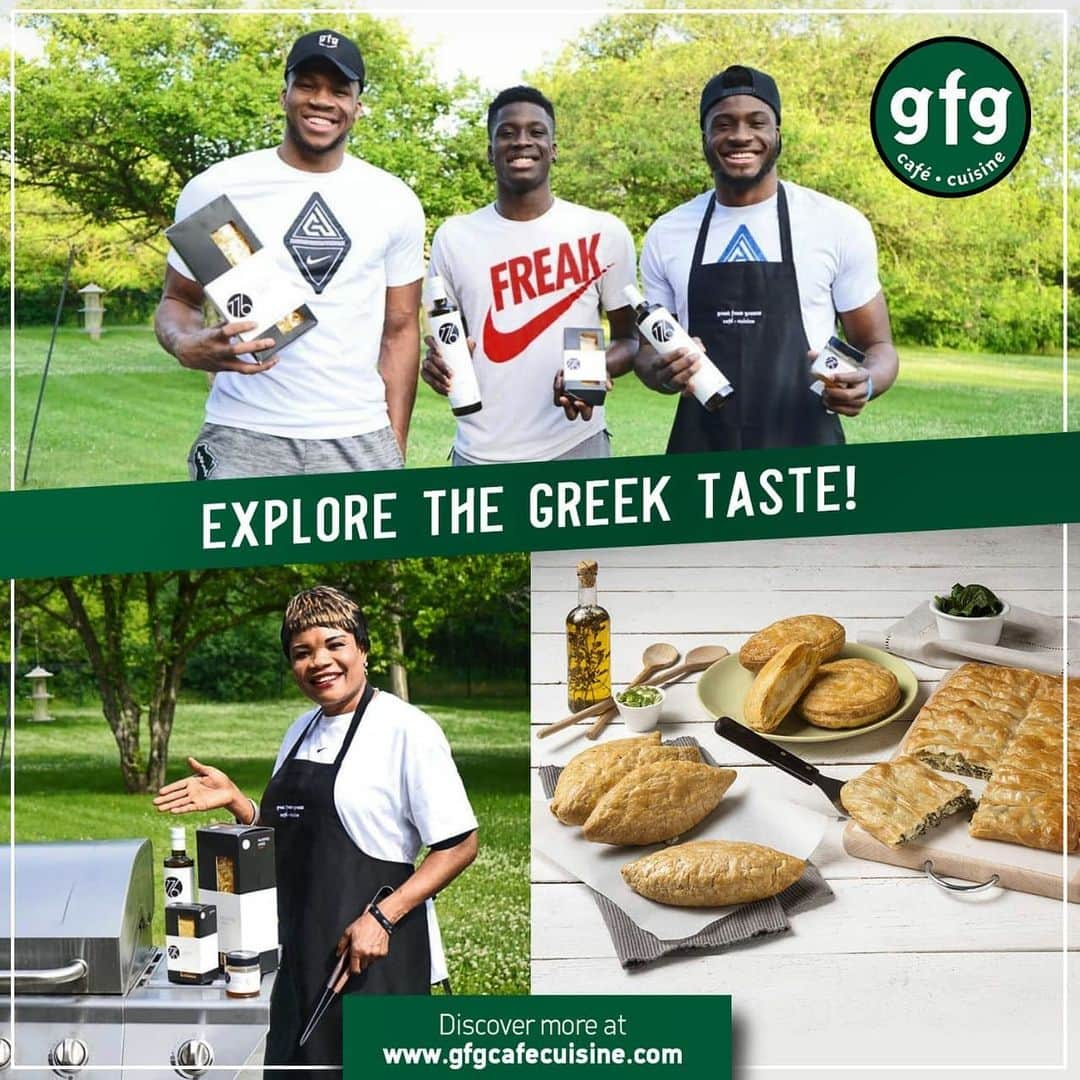 ヤニス・アデトクンボさんのインスタグラム写真 - (ヤニス・アデトクンボInstagram)「Explore the Greek taste. @gfg.cafecuisine #gfg #GreekfromGreece」7月9日 6時06分 - giannis_an34