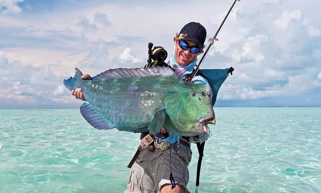 のインスタグラム：「Parrot pick-up. 📷: @keithroseinnesflyfishing⁠ @alphonsefishingco #SeeWhatsOutThere #BornOnTheWater⁠ ⁠」