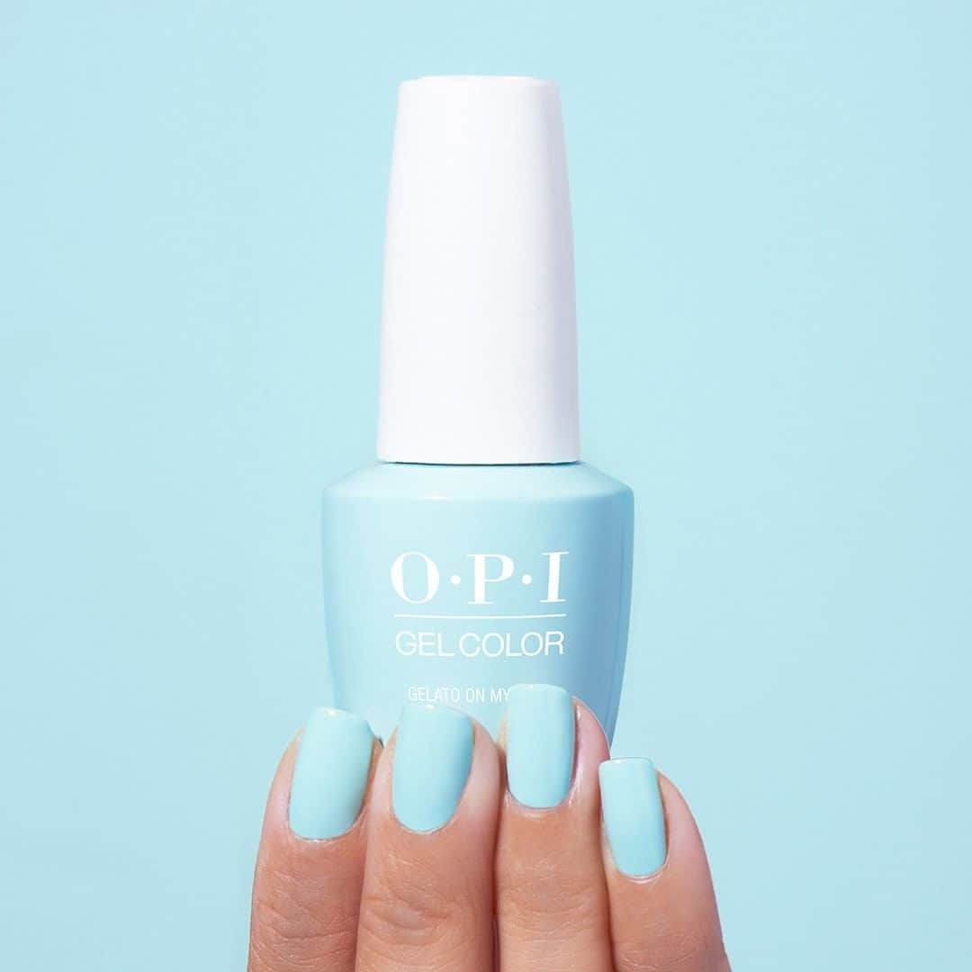 OPIさんのインスタグラム写真 - (OPIInstagram)「Current obsession: #pastels ❄️Who's with us? 🙋‍♀️   Shade: #GelatoOnMyMind   #Blue #BlueNails #OPIObsessed #ColorIsTheAnswer #NOTD #NailSwag #NailsOfInstagram #NailsOnFleek #NailPolish #Nails #OPI」7月9日 7時50分 - opi