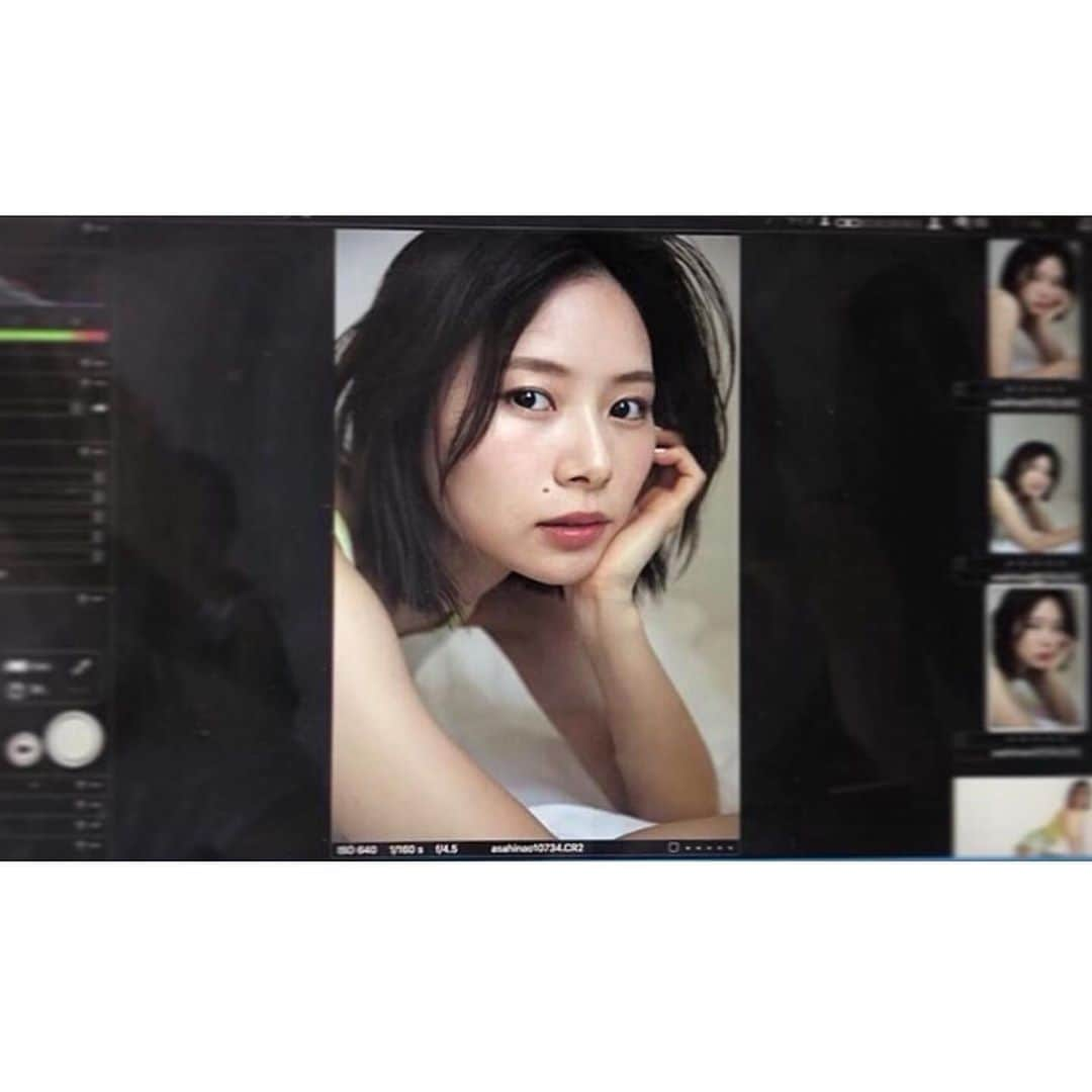 朝日奈央さんのインスタグラム写真 - (朝日奈央Instagram)「発売中の! 「週刊文春」原色美女図鑑に出ています🙏🏼 まさかのすぎます🙇‍♀️ 是非チェックしてください💫」7月24日 5時41分 - pop_step_asahi